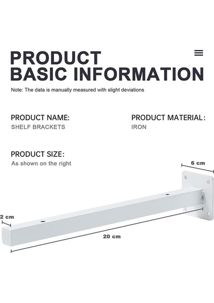 4 Parçalı Kare Endüstriyel Çerçeve Braketi Vintage Çıkıntı BRAKETI-20CM Braket Vintage Metal Tepsi Vidalı Çıkıntı Zemin Flanşı Kırsal Steampunk Tüp Beyaz Levhasız (Yurt Dışından) indirimleri