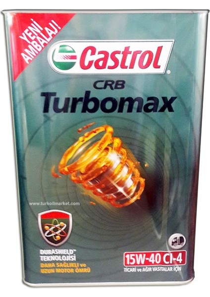 Crb Turbomax 15W-40 18 Litre Motor Yağı ( 12/2024 )