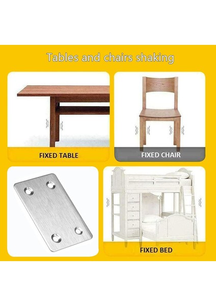 10 Dikey Sabit Düz Plaka Çelik Levha Konnektörü Dik Açı Sabit Düz Tamir Braketi Sabit Düz Tamir Mobilya ve Dıy Eşya 38X 60CM Vidasız (Yurt Dışından) indirimleri