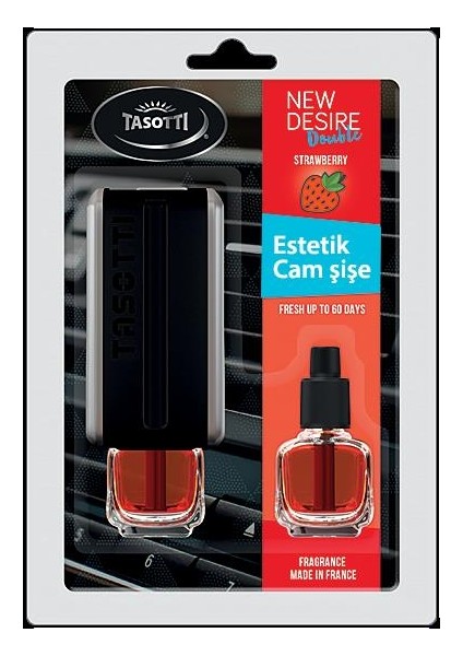 New Desire (Strawberry) Çilek Esanslı Kalorifer Geçme Koku 8ml.