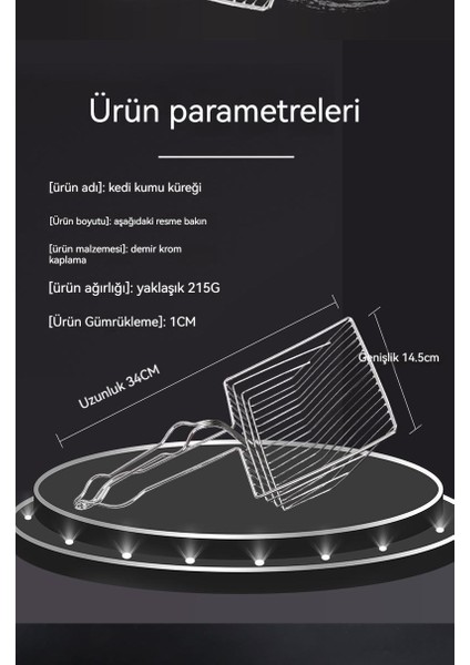 Metal Kedi Kum Sıçrama Filtre Kedi Kum Kedisi Tel Pet Kedi Kum Sıçrama (Yurt Dışından) fiyatları