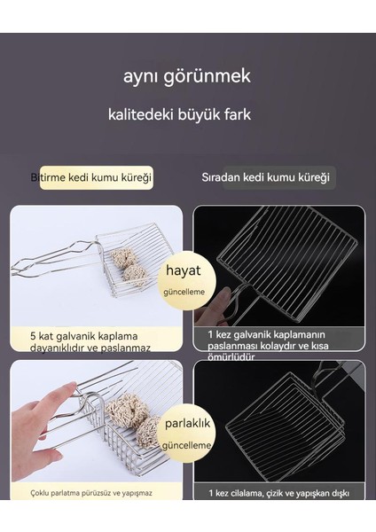 Metal Kedi Kum Sıçrama Filtre Kedi Kum Kedisi Tel Pet Kedi Kum Sıçrama (Yurt Dışından) fırsatları