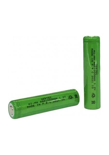 1.2V 1000MAH Ni-Mh Aaa Şarjlı Pil