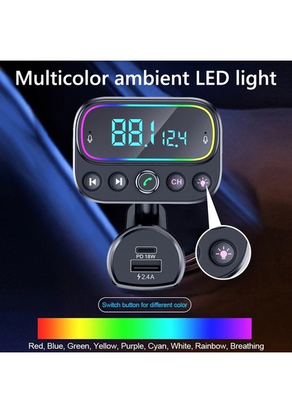 T67 Bluetooth 5.0 Araba Mp3 Müzik Çalar (Yurt Dışından) indirimleri