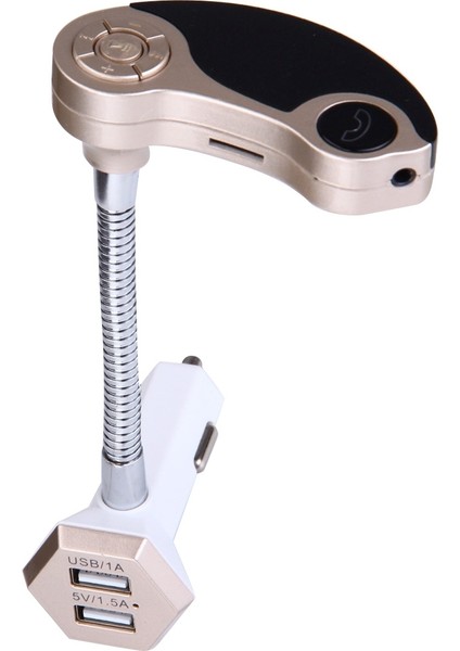 GT86 Çift USB Şarj Araba Bluetooth Fm Verici Kiti (Gold) (Yurt Dışından) fiyatları