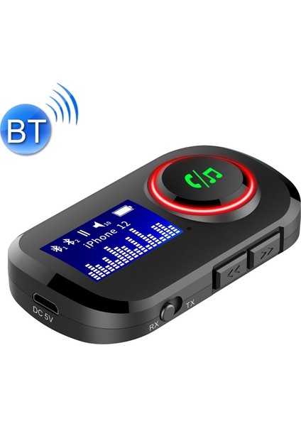 BR05 Car Bluetooth Receiver With Display (Yurt Dışından)