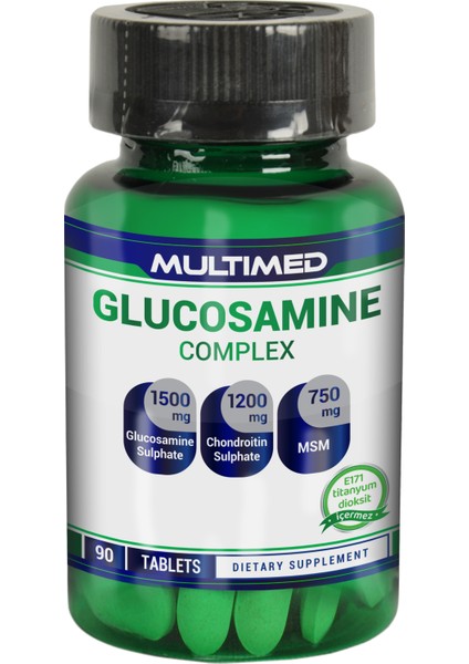 Glucosamine Chondroitin Msm Hyaluronic Acid 90 Tablet