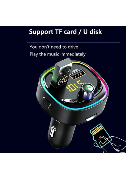 BT08D Fm Verici Hands- Araç Kiti Mp3 Ses Çalar (Yurt Dışından) indirimleri