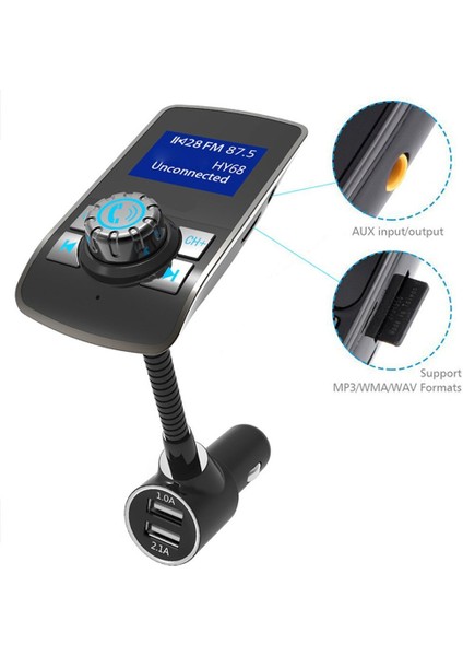 Araba Bluetooth Alıcı Çağrı Ekranı (Yurt Dışından)
