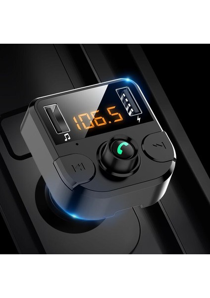 Araba Bluetooth Mp3 Müzik Çalar (Black Standard) (Yurt Dışından)