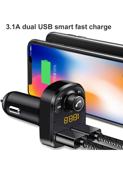 Araba Çok Fonksiyonlu Akıllı Mp3 Çalar (Yurt Dışından) fiyatları