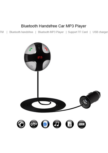 FM29B Bluetooth Fm Verici Hands- Araç Kiti (Yurt Dışından)