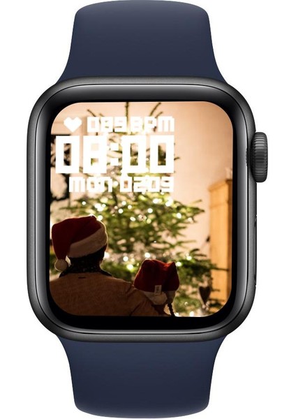 Akıllı Saat 8 Pro Erkekler Çağrı Cevaplama Fitness Tracker Hesap Makinesi Kan Basıncı Oksijen Kadın Izle iPhone Android Telefon (Yurt Dışından)