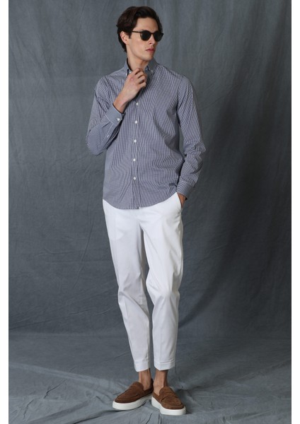 Aden Smart Erkek Chino Pantolon Slim Fit Siyah