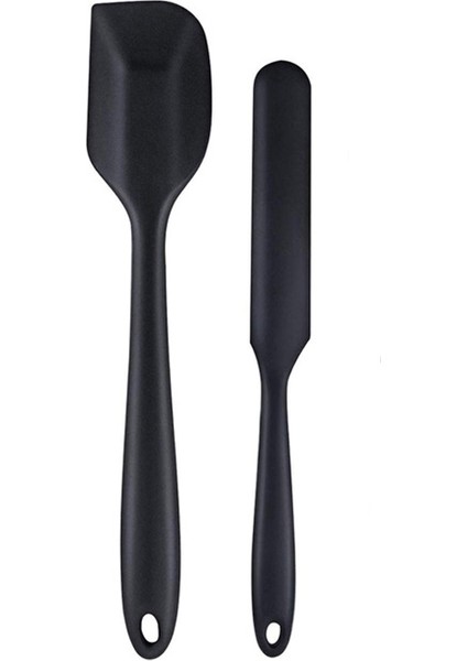 2'li Spatula Seti (Sıyırma-Sıvama) Siyah
