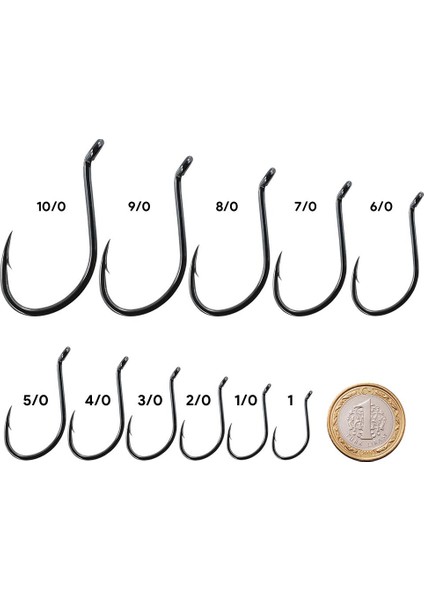 9950 Octopus Beak Iğne modelleri