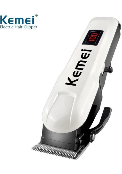 Kemeı Saç Kesme Makinesi LCD Ekran Berber Kuaför Elektrikli Jilet Ev Tipi Elektrikli Kesme Makinesi (Yurt Dışından)
