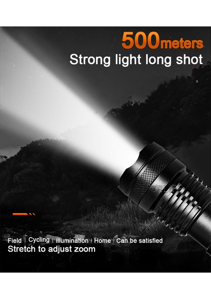 Kamp Acil Durum LED El Feneri - Siyah (Yurt Dışından) indirimleri