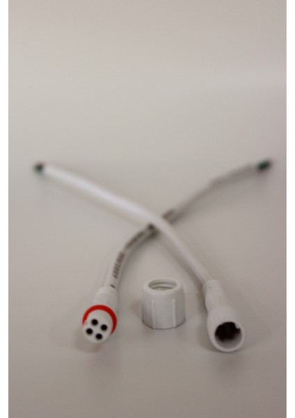 4'lü Soketli Plastik Kablo Dişi Erkek Takım IP67 (5 Adet) modelleri