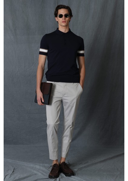 Alvı Smart Erkek Chino Pantolon Slim Fit Siyah