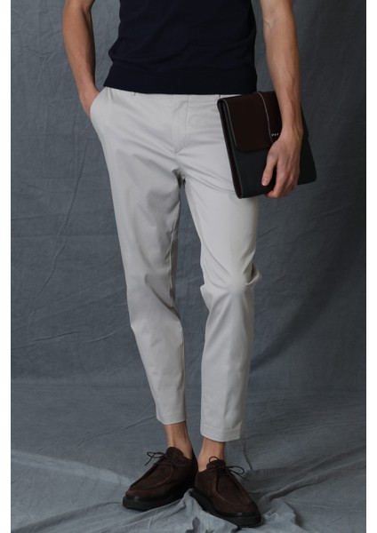 Alvı Smart Erkek Chino Pantolon Slim Fit Siyah