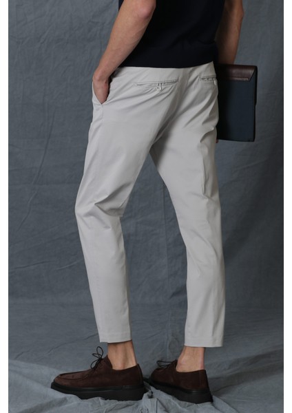 Alvı Smart Erkek Chino Pantolon Slim Fit Siyah