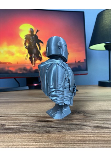 Star Wars Mandalorian Büst Figür 15 cm - Koleksiyon Parçası indirimleri