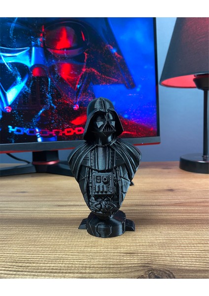 Star Wars Darth Vader Büst Figür 15 cm - Yüksek Kalite Koleksiyon Parçası