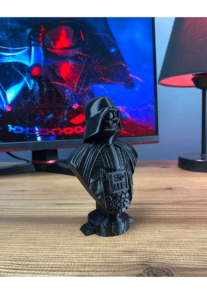 Star Wars Darth Vader Büst Figür 15 cm - Yüksek Kalite Koleksiyon Parçası