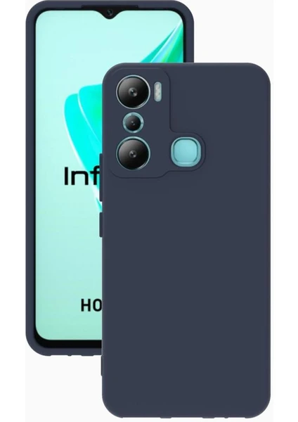 Bg Aksesuar Infinix Hot 20I Kılıf Kamera Korumalı Silikon Rubber Arka Kapak