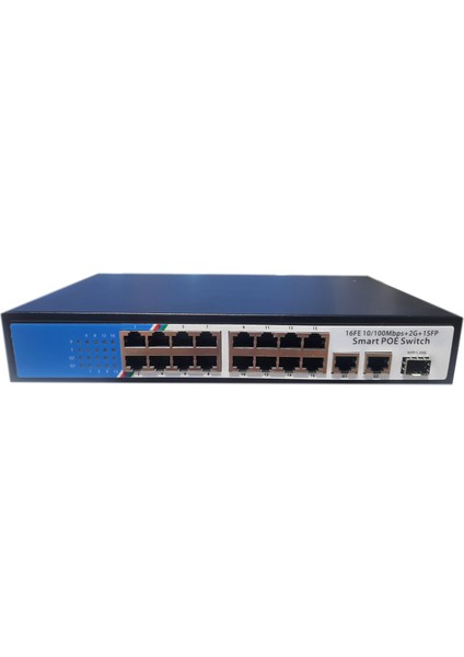 16 Port 10/100 16 Poe Ports+2gb Uplink+1sfp 260W Switch