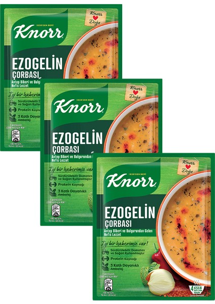 Ezogelin Çorba Grubu, 3 x 76 gr