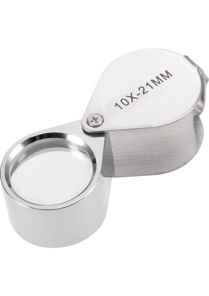 10X21 Full Çelik Kaplı Büyüteç (Lüp)