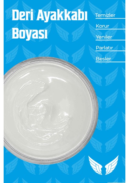 Deri Besleyici Katkılı Cilalı Ayakkabı Krem Boyası Naturel 130 Gr.