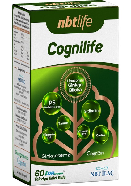 Nbtlife Cognilife 60 Kapsül