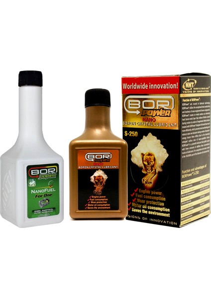 Bor Power S-250 Gold (250ML) - Dizel Partikül Filtre Temizleyici (200ML)