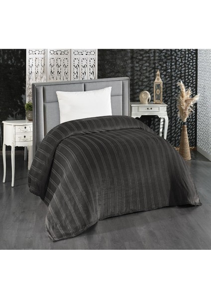 Evlen Home Collection Mayer Supersoft Yumuşak Tek Kişilik Battaniye 150X230 cm