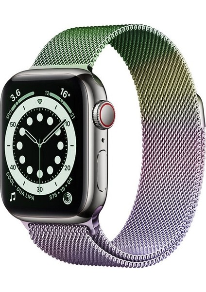 Apple Watch 7/8/9 41mm Kordon Milano Loop Metal Kordon