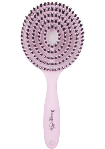 Üç Boyutlu Saç Fırçası Pudra Pembe fiyatları