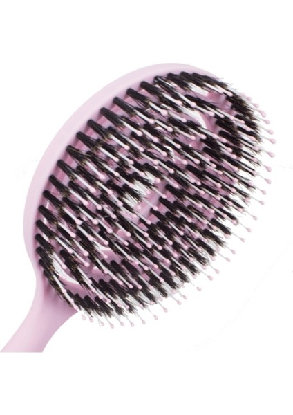 Üç Boyutlu Saç Fırçası Pudra Pembe modelleri