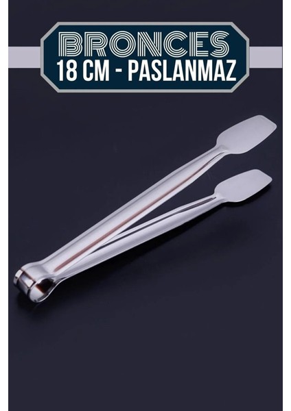 Bronces Paslanmaz Çelik Mutfak Maşası 18 cm 716771