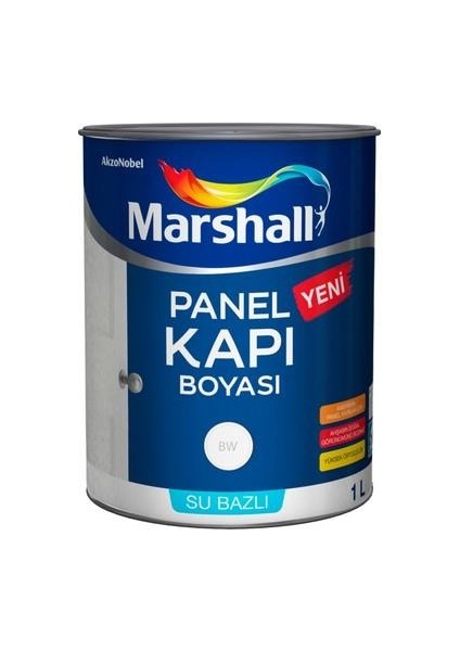 Panel Kapı Boyası Beyaz 0,75 Lt