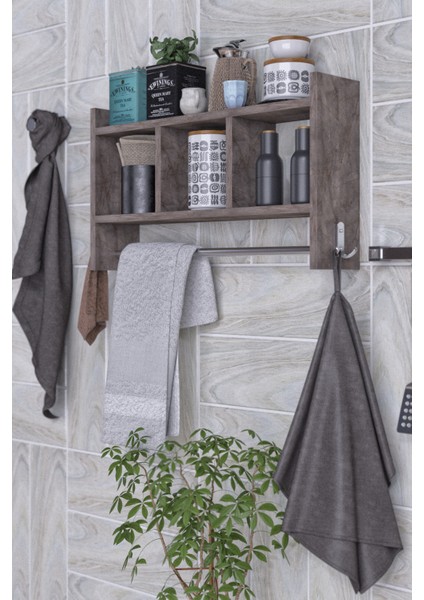 Mutfak Rafı Çok Amaçlı Duvar Rafı Mdf