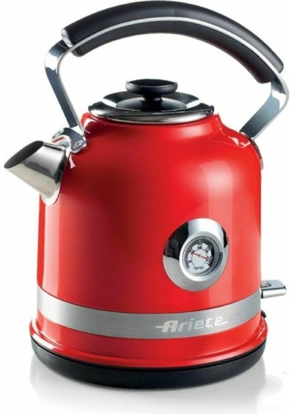 Moderna Kırmızı 1,7 Litre Kettle ve Ariete Moderna Ekmek Kızartma Makinesi