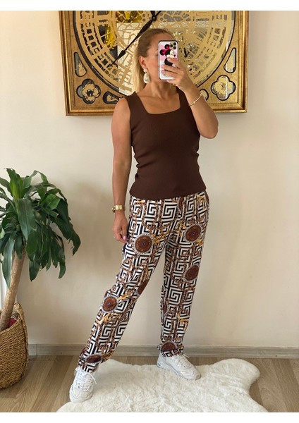 410583 Zincir Detay Pantalon
