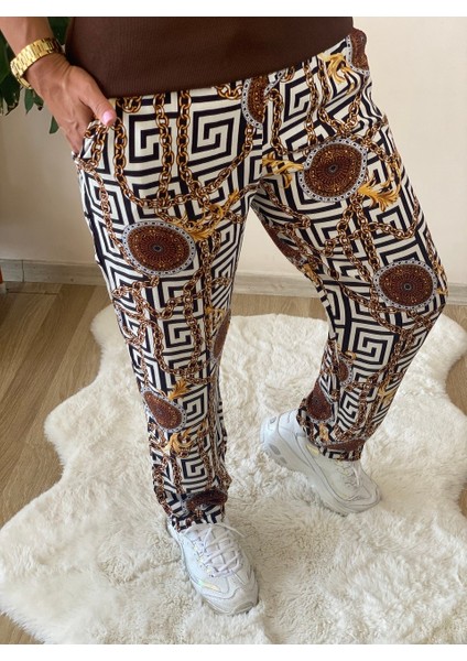 410583 Zincir Detay Pantalon modelleri