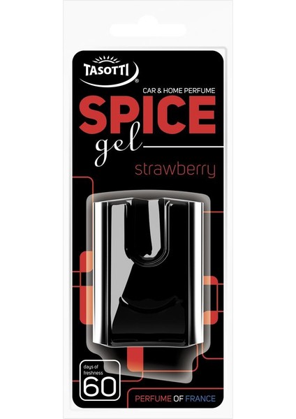 Spice Gel Strawberry Çilek Esanslı Kalorifer Geçme Koku 8 Ml