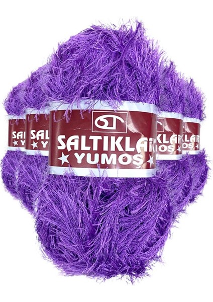 5 Adet Yumoş Sakallı El Örgü Ipi Yünü 30