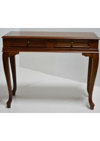 Dresuar Çift Çekmece Kayın Lükens Aslan Ayak Ahşap Kayın Kaplama Natüre Ceviz Kutuda Sevk El Yapım fiyatları