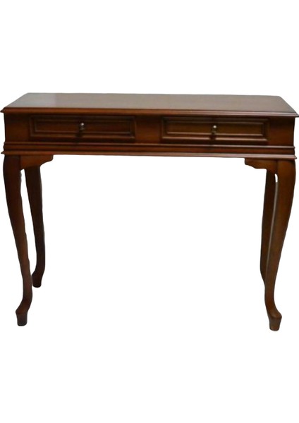 Dresuar Çift Çekmece Kayın Lükens Aslan Ayak Ahşap Kayın Kaplama Natüre Ceviz Kutuda Sevk El Yapım modelleri